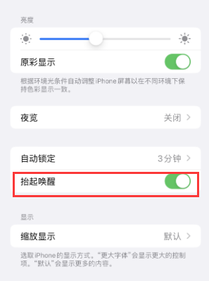 泗洪苹果授权维修站分享iPhone轻点无法唤醒怎么办