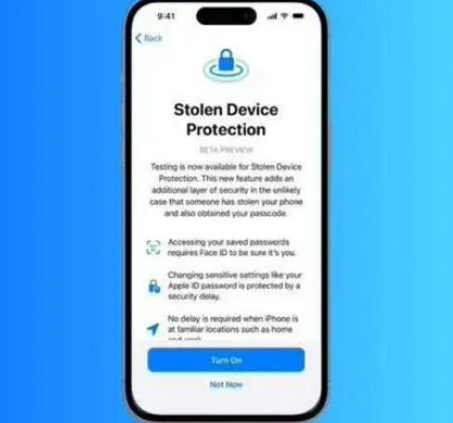 泗洪苹果授权维修店分享被盗设备保护功能开启方法 