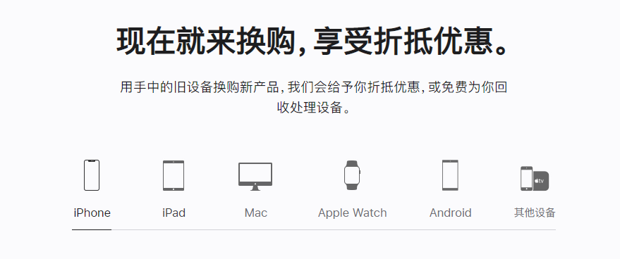 泗洪苹果手机维修分享iPhone以旧换新的去处 