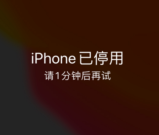 泗洪苹果手机维修分享:iPhone 显示“不可用”或“已停用”怎么办？还能保留数据吗？ 