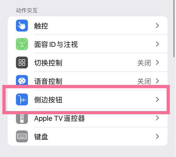 泗洪苹果14维修店分享iPhone14 Plus侧键双击下载功能关闭方法 