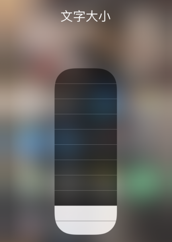 泗洪苹果手机维修分享小技巧：在 iPhone 控制中心快速调节字体大小 